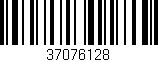 Código de barras (EAN, GTIN, SKU, ISBN): '37076128'
