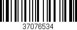 Código de barras (EAN, GTIN, SKU, ISBN): '37076534'