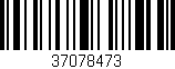 Código de barras (EAN, GTIN, SKU, ISBN): '37078473'