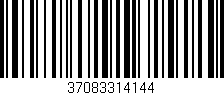 Código de barras (EAN, GTIN, SKU, ISBN): '37083314144'