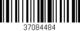 Código de barras (EAN, GTIN, SKU, ISBN): '37084484'