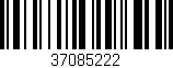 Código de barras (EAN, GTIN, SKU, ISBN): '37085222'