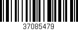 Código de barras (EAN, GTIN, SKU, ISBN): '37085479'