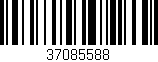 Código de barras (EAN, GTIN, SKU, ISBN): '37085588'