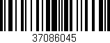 Código de barras (EAN, GTIN, SKU, ISBN): '37086045'