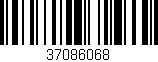 Código de barras (EAN, GTIN, SKU, ISBN): '37086068'