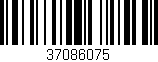 Código de barras (EAN, GTIN, SKU, ISBN): '37086075'