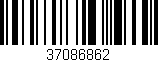 Código de barras (EAN, GTIN, SKU, ISBN): '37086862'