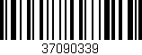 Código de barras (EAN, GTIN, SKU, ISBN): '37090339'