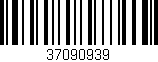 Código de barras (EAN, GTIN, SKU, ISBN): '37090939'