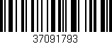 Código de barras (EAN, GTIN, SKU, ISBN): '37091793'