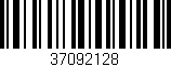 Código de barras (EAN, GTIN, SKU, ISBN): '37092128'
