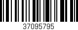 Código de barras (EAN, GTIN, SKU, ISBN): '37095795'