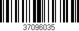 Código de barras (EAN, GTIN, SKU, ISBN): '37096035'