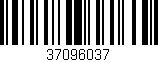 Código de barras (EAN, GTIN, SKU, ISBN): '37096037'
