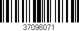 Código de barras (EAN, GTIN, SKU, ISBN): '37096071'