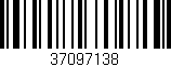 Código de barras (EAN, GTIN, SKU, ISBN): '37097138'
