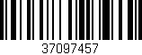 Código de barras (EAN, GTIN, SKU, ISBN): '37097457'