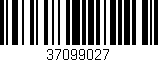 Código de barras (EAN, GTIN, SKU, ISBN): '37099027'