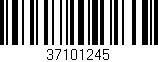Código de barras (EAN, GTIN, SKU, ISBN): '37101245'