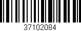 Código de barras (EAN, GTIN, SKU, ISBN): '37102084'