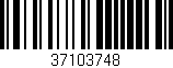 Código de barras (EAN, GTIN, SKU, ISBN): '37103748'