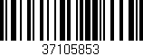 Código de barras (EAN, GTIN, SKU, ISBN): '37105853'
