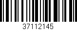 Código de barras (EAN, GTIN, SKU, ISBN): '37112145'