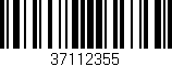 Código de barras (EAN, GTIN, SKU, ISBN): '37112355'