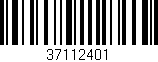 Código de barras (EAN, GTIN, SKU, ISBN): '37112401'