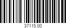 Código de barras (EAN, GTIN, SKU, ISBN): '37115.00'