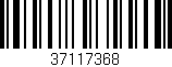 Código de barras (EAN, GTIN, SKU, ISBN): '37117368'