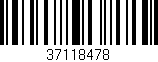 Código de barras (EAN, GTIN, SKU, ISBN): '37118478'
