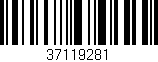 Código de barras (EAN, GTIN, SKU, ISBN): '37119281'