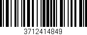 Código de barras (EAN, GTIN, SKU, ISBN): '3712414849'