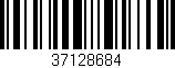 Código de barras (EAN, GTIN, SKU, ISBN): '37128684'