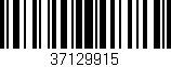 Código de barras (EAN, GTIN, SKU, ISBN): '37129915'