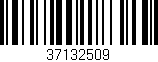 Código de barras (EAN, GTIN, SKU, ISBN): '37132509'