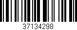Código de barras (EAN, GTIN, SKU, ISBN): '37134298'