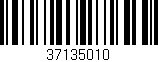 Código de barras (EAN, GTIN, SKU, ISBN): '37135010'