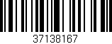 Código de barras (EAN, GTIN, SKU, ISBN): '37138167'