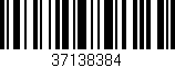 Código de barras (EAN, GTIN, SKU, ISBN): '37138384'