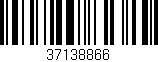 Código de barras (EAN, GTIN, SKU, ISBN): '37138866'