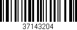 Código de barras (EAN, GTIN, SKU, ISBN): '37143204'