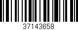 Código de barras (EAN, GTIN, SKU, ISBN): '37143658'