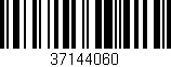 Código de barras (EAN, GTIN, SKU, ISBN): '37144060'