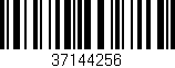 Código de barras (EAN, GTIN, SKU, ISBN): '37144256'