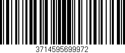 Código de barras (EAN, GTIN, SKU, ISBN): '3714595699972'