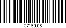 Código de barras (EAN, GTIN, SKU, ISBN): '37153.06'