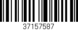 Código de barras (EAN, GTIN, SKU, ISBN): '37157587'